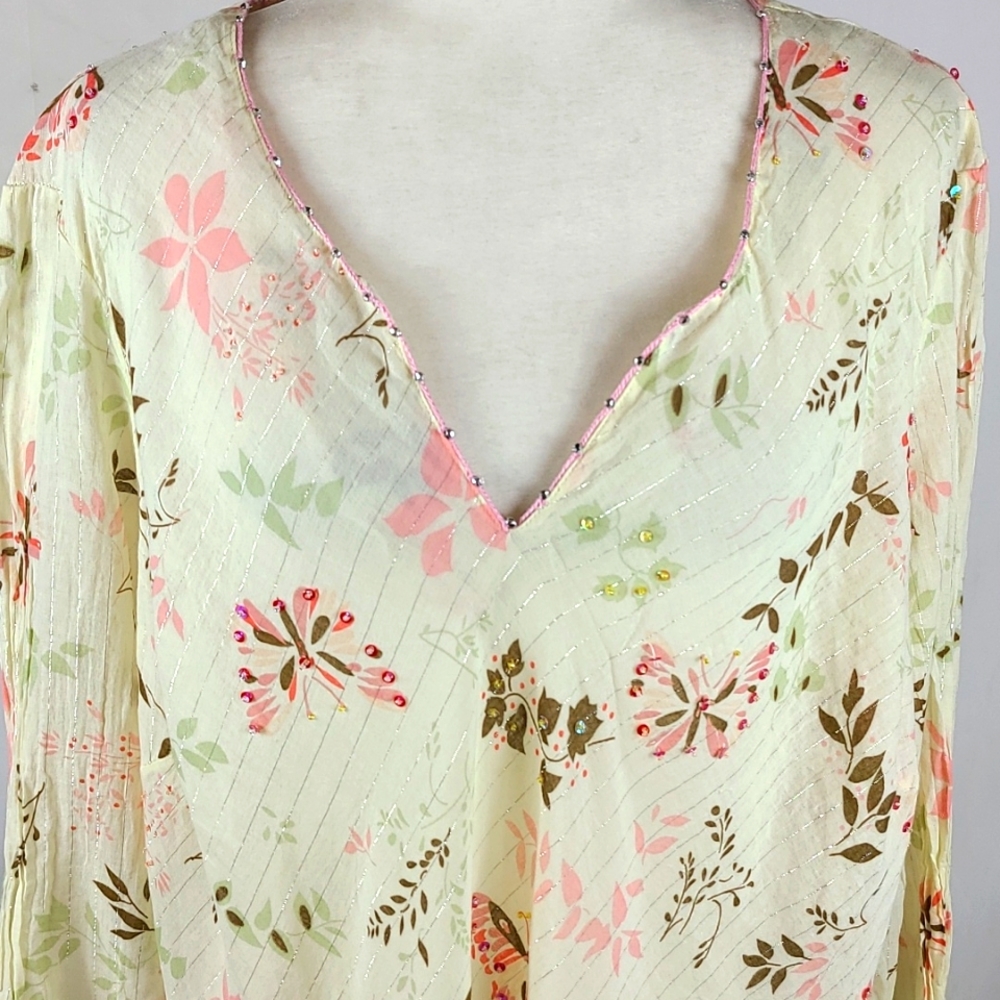 Mainstreet Blues Boho Blouse - Picture 3 of 15